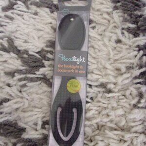 New in package Flexilight book light and bookmark Black w/dots